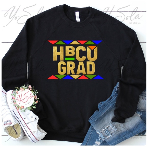 Other - New! Men’s! “HBCU GRAD” Black Sweat Shirt